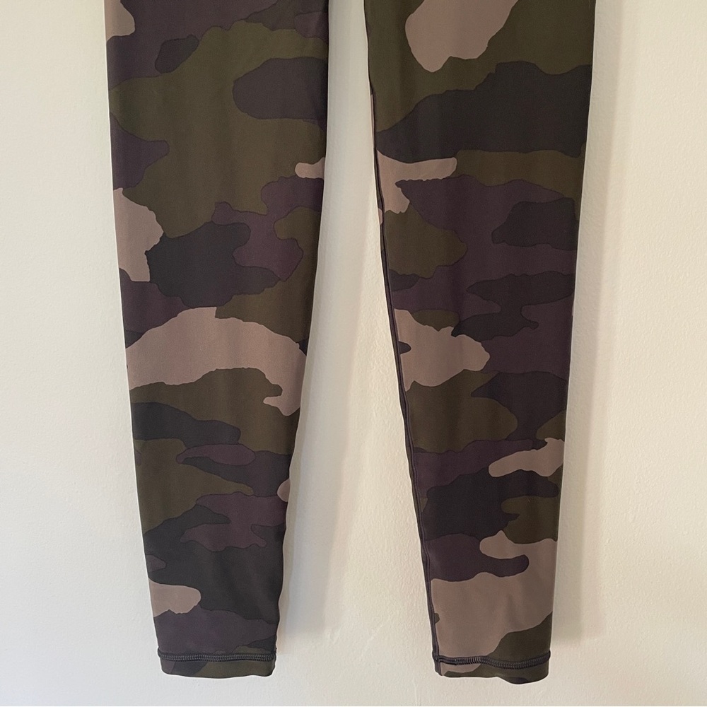 Aerie Camo Real Me High Rise Leggings Pants Athleisure Work Out Exercise Small - Picture 5 of 11
